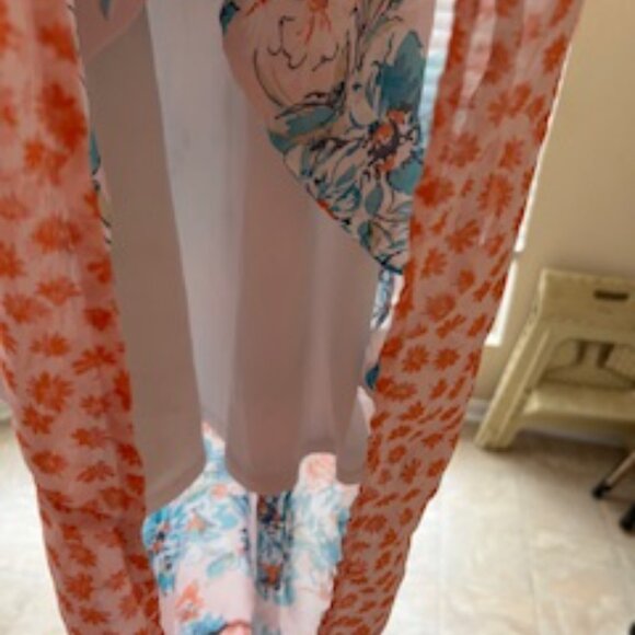 Girls casual dress with ruffles at the top. - Picture 2 of 8